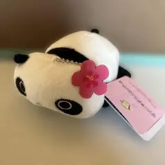 サンエックスユニバース たれぱんだ ハイビスカスマスコットキーチェーン — image 1