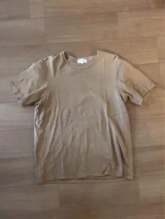 PLST ベージュ コットン クルーネック Tシャツ — image 1