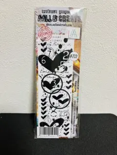 AALL & CREATE クリアスタンプ #732 Heart Medley — image 1