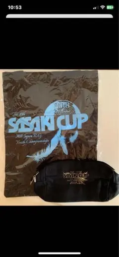 【新品・未使用】SASAKI CUP トートバッグ+ペンケースポーチセット — image 1