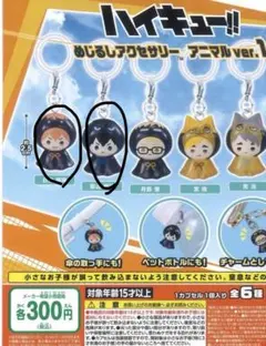 ハイキュー!! めじるしアクセサリー アニマルver. 日向 影山 — image 1