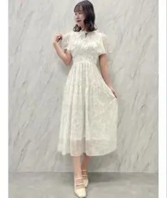 dazzlin watarcolorflowerワンピース M — image 1