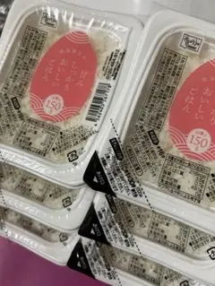 低温製法米のおいしいごはん150g 6個パックご飯　レンジで温めご飯　簡単ご飯 — image 1