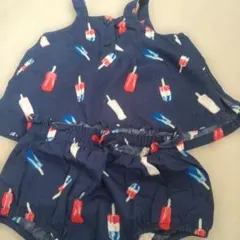 OLD NAVY アイスキャンディ柄 3-6Mキャミソール上下 — image 1