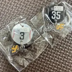 シープラ限定　福岡ソフトバンクホークス めじるしアクセサリー　近藤　モイネロ — image 1