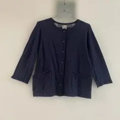northern truck　ネイビー　七分袖　カーディガン　未使用 — image 1