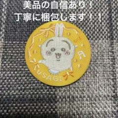 ちいかわ 刺繍缶バッジ2 うさぎ 全身 — image 1