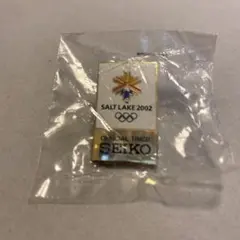 ソルトレーク オリンピック セイコ- ピンバッジ — image 1