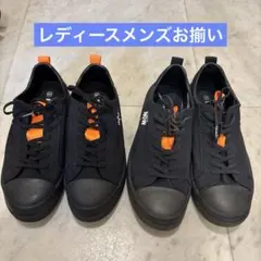 ECOALF ACT NOW スニーカー ブラック オレンジ　　　ペアお揃い — image 1