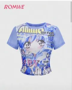 アニメ　tシャツ　shien ナードコア — image 1