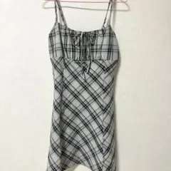 wego チェックワンピース キャミワンピ FIRRY — image 1