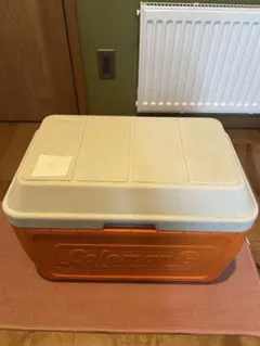Coleman クーラーボックス オレンジ　ヴィンテージ — image 1