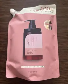 cocone クレイクリームシャンプー スムース つめかえ用 400g — image 1
