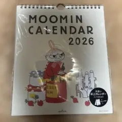 MOOMINムーミン大きい卓上カレンダー2026カレンダースナフキンリトルミィ — image 1