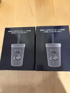 東京ガールズコレクション LIONS コラボタンブラー 2個セット — image 1