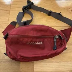 【廃番】mont-bell レッド　デルタガセットポーチ M — image 1