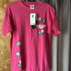 ☆新品未使用☆（豊天商店）キャラクターTシャツ ピンク （桜）Mサイズ — image 1