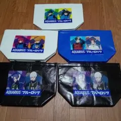 AQUARIUS ブルーロック ミニトートバッグ 4種＋もう1枚　新品 — image 1
