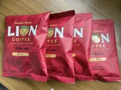 LION COFFEE ORIGINAL ROAST4袋セット賞味期202703 — image 1