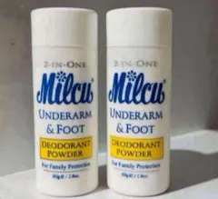 MILCU 80g x 2 デオドラントパウダータイプ — image 1
