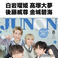 JUNON 8月号 切り抜き — image 1