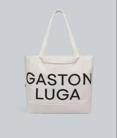 GASTON LUGA ガストンルーガ　キャンパストートバック　タグ付き訳あり — image 1