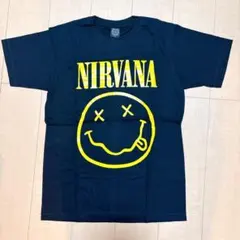 【新品・未使用】NIRVANA ブラック　Tシャツ　Lサイズ　丸首 — image 1