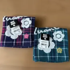 MARY QUANT ハンカチ 2枚セット 抗菌防臭加工 — image 1