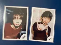 ミニあらし　ミニフォト　　嵐　松本潤　２枚セット — image 1