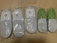 ディズニー ミラコスタ　ミッキー ルームシューズ 大人用×３つ　子供用×2つ — image 1