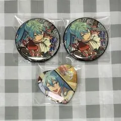 日々樹渉 星之所向 星の向こう 心光ハート缶バッジ — image 1