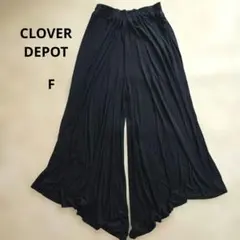 CLOVER DEPOT クローバーデポ ワイドフレアパンツ F 体型カバー — image 1