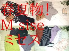 25-7207　春夏物！婦人服　ミセス　まとめ売り　58着　Mサイズ — image 1