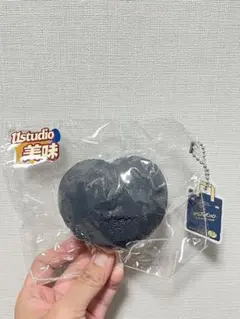 【新品】11的世界　11studio 黒　ハート　スクイーズ — image 1