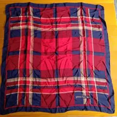 値下げ　大判PIERRE BALMAIN チェック柄スカーフ — image 1