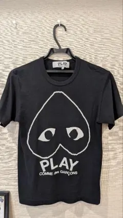 PLAY COMME des GARÇONS Tシャツ ブラック S — image 1