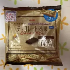 meiji チョコレート効果 Cacao 86% 42枚 — image 1