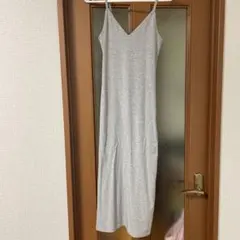FOREVER 21 キャミワンピース グレー Mサイズ — image 1
