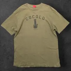 COCOLO BLEND ココロブランド カーキ オリーブ tシャツ XL — image 1