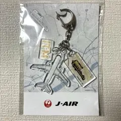 【入手困難】J-AIR 3連アクリルキーホルダー GOLD【未開封匿名】 — image 1