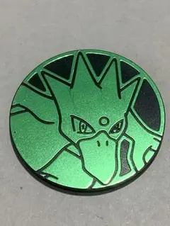 ゴルダック コイン ポケモン 151 グリーン — image 1