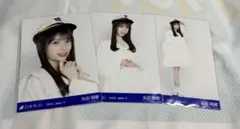 乃木坂46 生写真 3種 矢田萌華 神奈川 私服 マリン — image 1