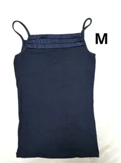 M　COMME CA ISM　キャミソール　ネイビー — image 1