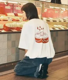 551蓬莱xUR ドロストショートスリーブTシャツ — image 1
