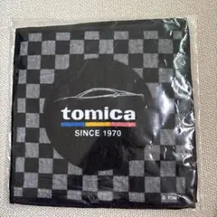 tomica ハンドタオル チェッカーフラッグ柄 — image 1