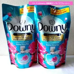 ベトナムDowny 柔軟剤 サンライズフレッシュ 濃縮 800ml ×2袋セット — image 1