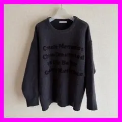 【新品】chocol raffine robe レディースセーター　グレー　F — image 1