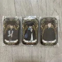 憂国のモリアーティ　缶バッジ✖️3 アルバート、モラン、フレッド — image 1