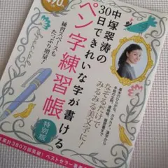 中塚翠涛の30日できれいな字が書けるペン字練習帳 特別版 — image 1