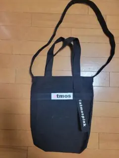 Atmos Pink アトモスピンク　ショルダー付きトートバッグ　ブラック — image 1